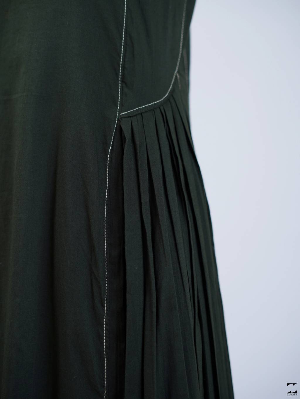Forest green dress – view 6
