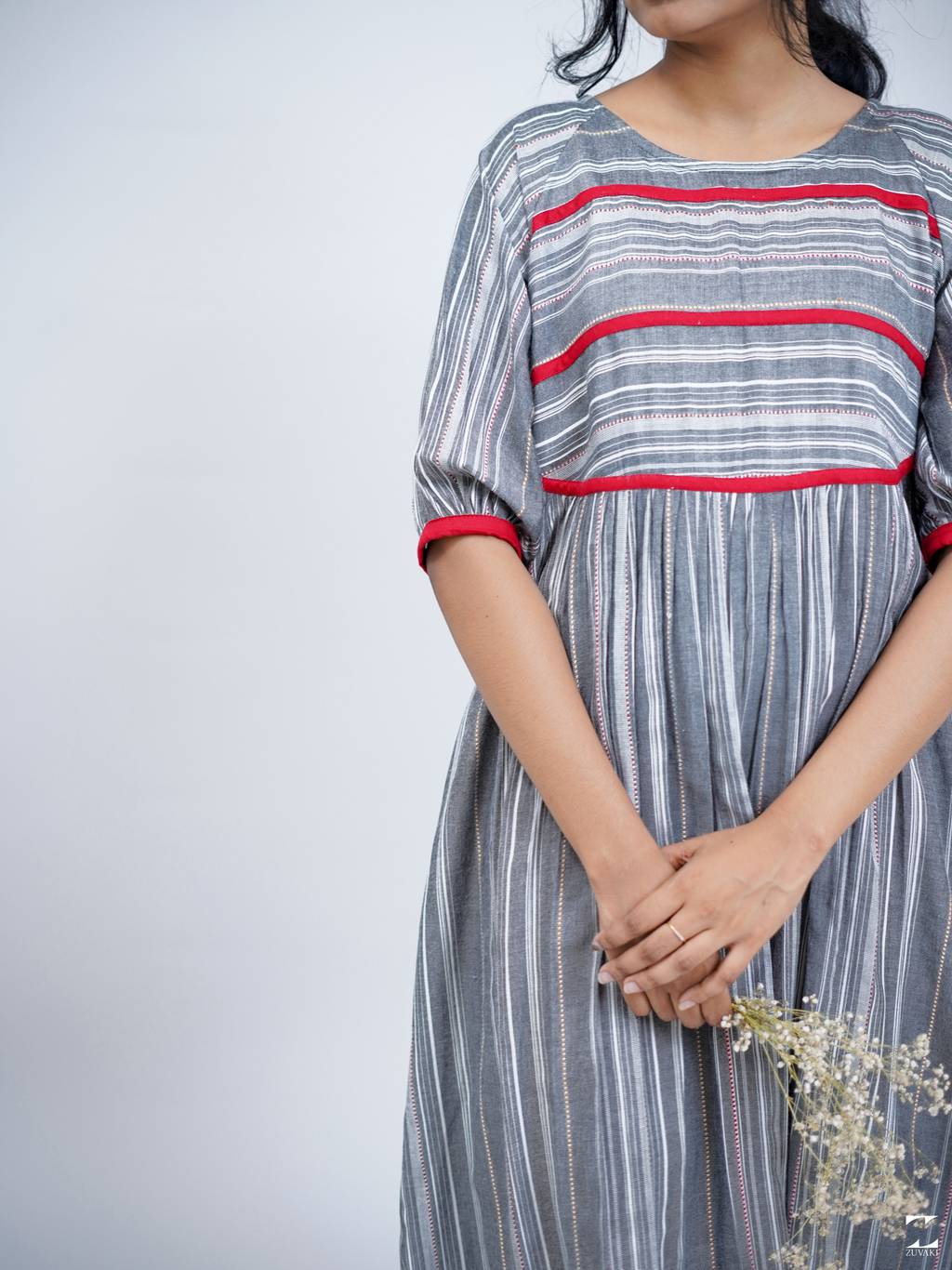 Grey ember dress – view 1