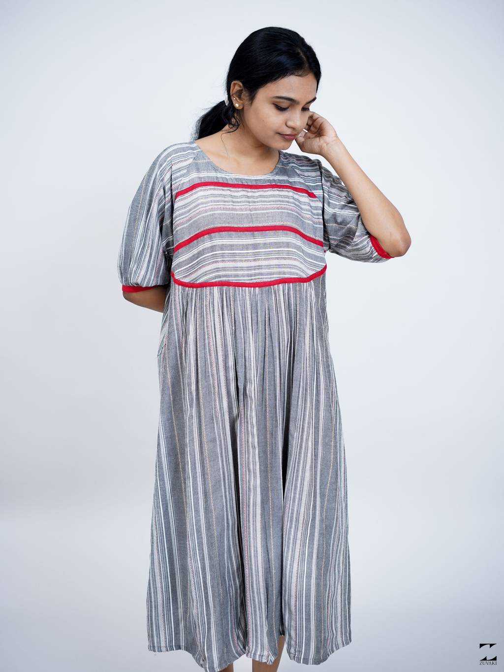 Grey ember dress – view 2