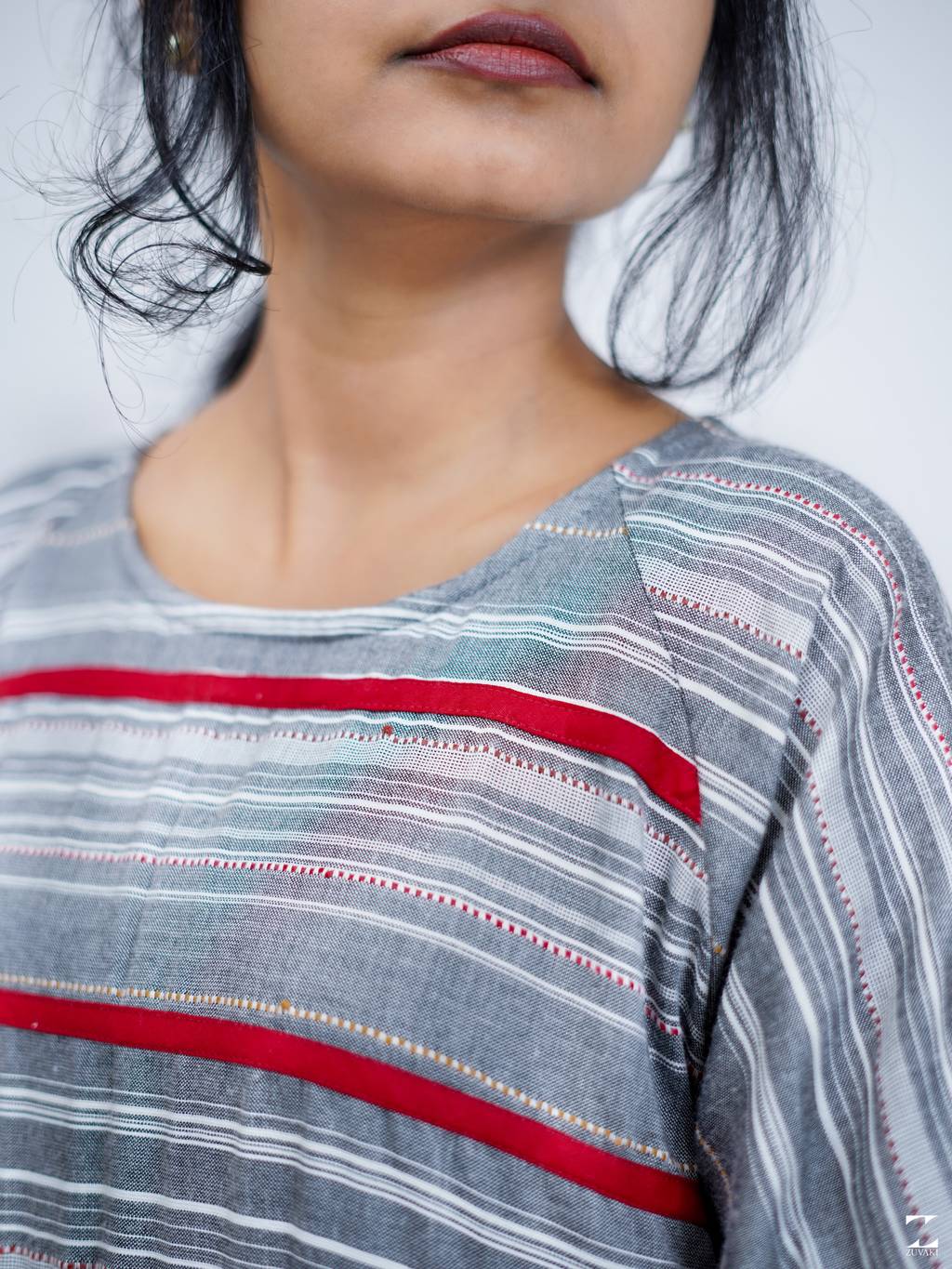 Grey ember dress – view 4