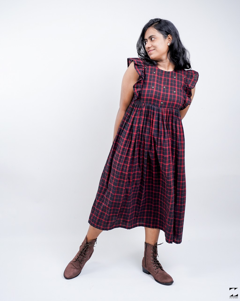 Heritage Plaid Dress – view 1